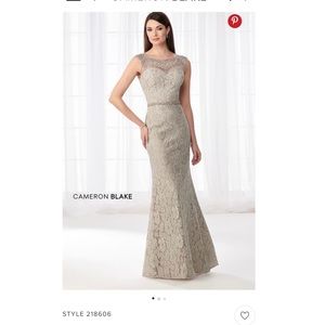 Cameron Blake A-Line Dress. Mother of the bride.